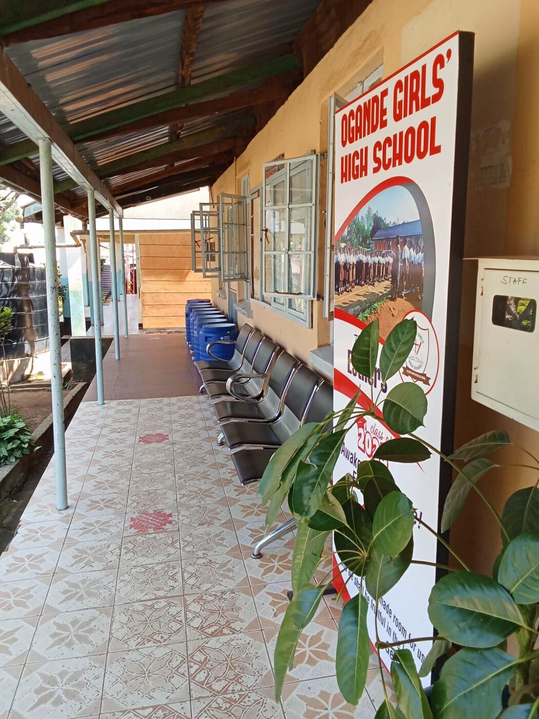 Reception at Ogande Girls' High School